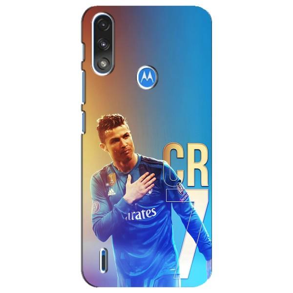 Чохол Кріштіану Роналду для Motorola E7 Power (AlphaPrint) – CR7 Real