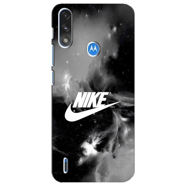 Чохол для Motorola E7 Power - з принтом Найк (AlphaPrint) – Лого Найк