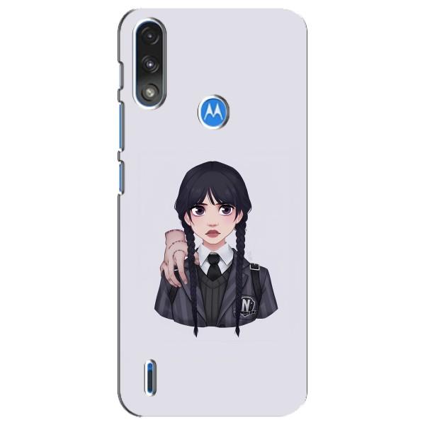 Чохли Венсдей на Motorola E7 Power Уенсдей (AlphaPrint) – Венздей і Річ