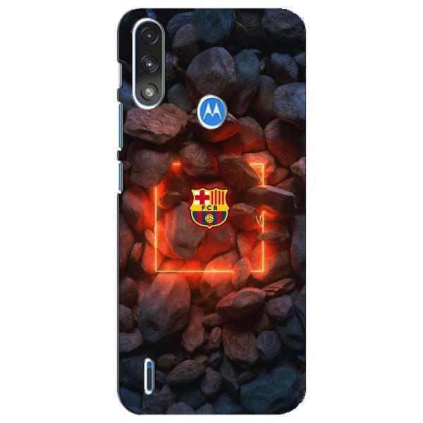 Чехлы для Моторола Е7 Пауэр (VPrint) - ТОП ФК – ФК Барселона