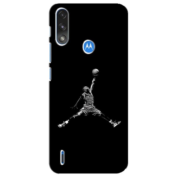 Силіконовый Чохол Nike Air Jordan на Моторола Мото е7і / е7 павер – Джордан
