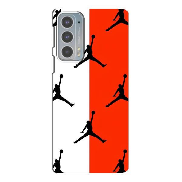 Чехлы для Motorola Edge 20 - с картинкой JORDAN (AlphaPrint) – Лого Джордан