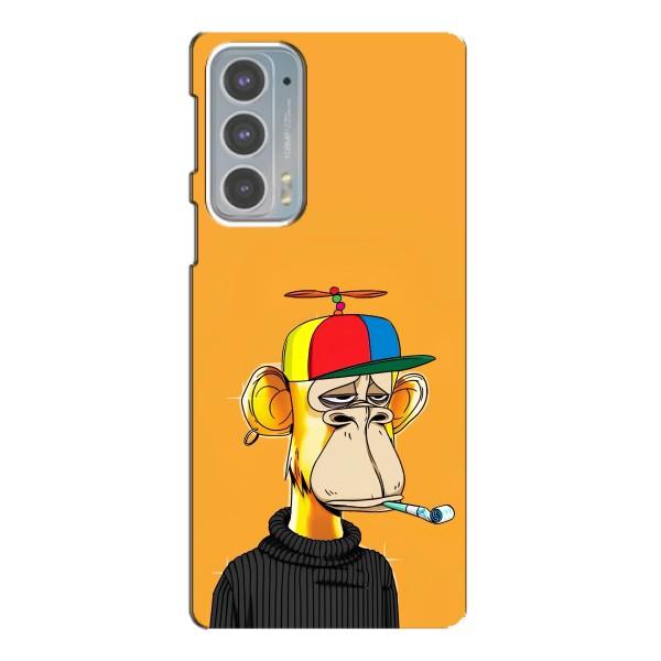 Чехлы с Обезьянами NFT для Motorola Edge 20 (AlphaPrint) – Скучающая Обезьяна NFT