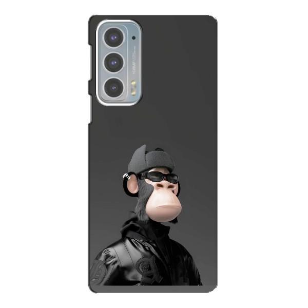 Чехлы с Обезьянами NFT для Motorola Edge 20 (AlphaPrint) – стильная обезьяна NFT