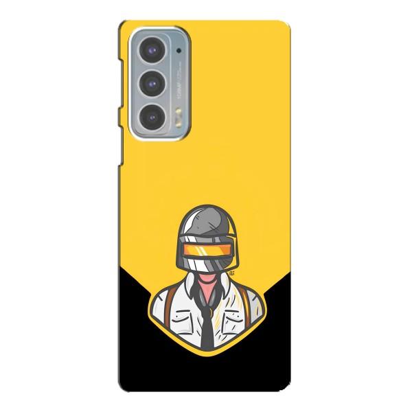 Чехол PUBG для Мото Ейдж 20 (AlphaPrint) – Пабг в шлеме