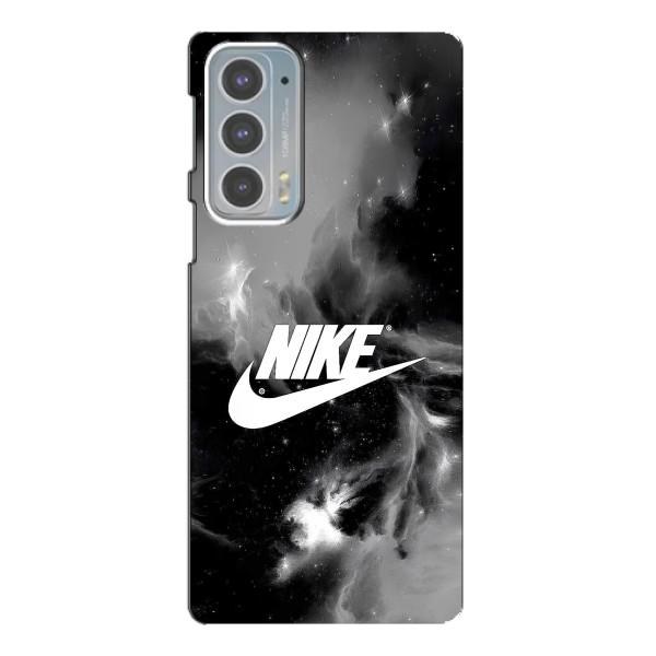 Чехол для Motorola Edge 20 - с принтом Найк (AlphaPrint) – Лого Найк