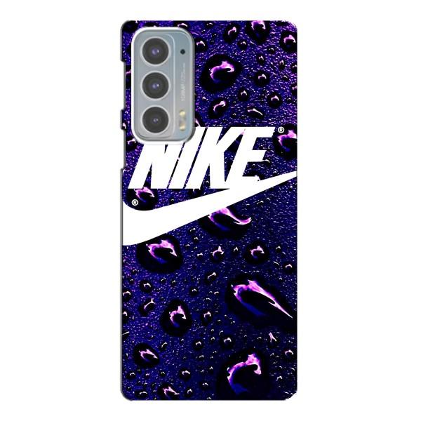Чехол для Motorola Edge 20 - с принтом Найк (AlphaPrint) – Найк принт
