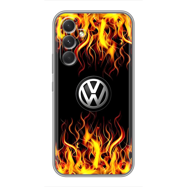 Чехол "Фольксваген" для Motorola Edge 30 Pro – Огненный Лого