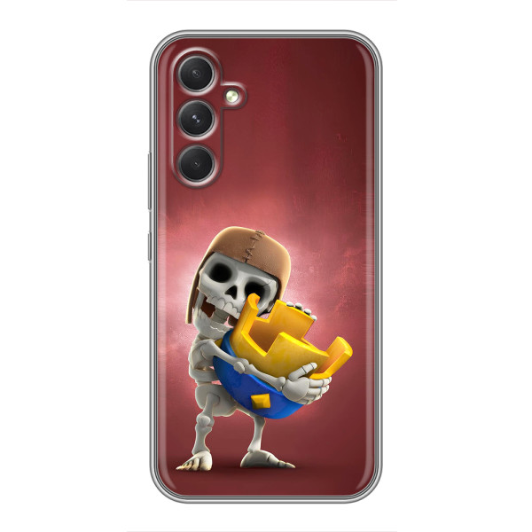 Чехол з героями Клеш Рояль для Motorola Edge 30 Pro – Скелет