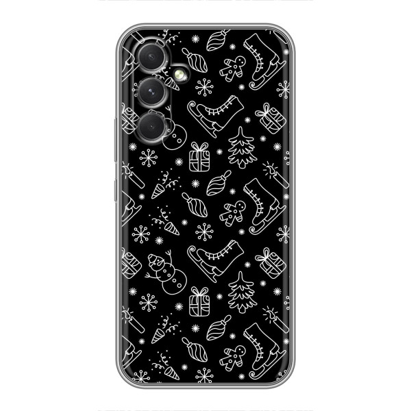 Новорічні, Святкові Чохли для Motorola Edge 30 - 2024 год – Новорічний фон