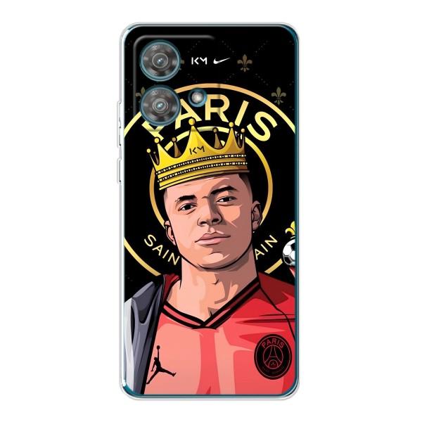 Чохол (TPU) з Футболістом на Motorola Edge 40 Neo – Mbappe King