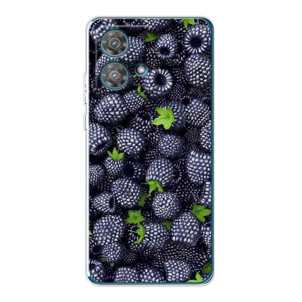 Чехлы с Фруктами для Motorola Edge 40 Neo (VPrint) – Ежевика