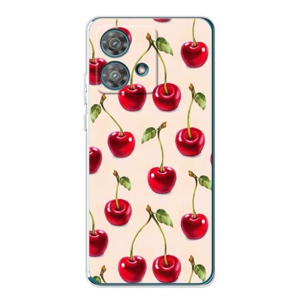 Чехлы с Фруктами для Motorola Edge 40 Neo (VPrint) – Вишня