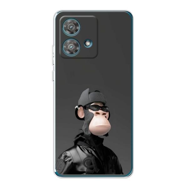 Чехлы с Обезьянами NFT для Motorola Edge 40 Neo (AlphaPrint) – стильная обезьяна NFT