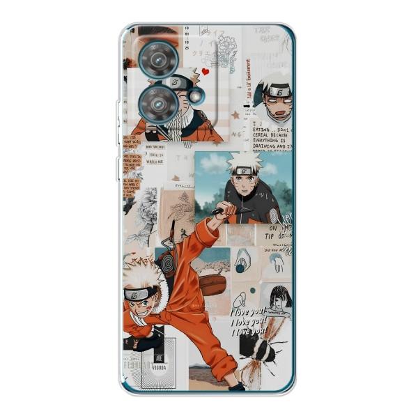 Чохли з тематикою АНІМЕ для Моторола Едже 40 Нео (VPrint) – Наруто комікси