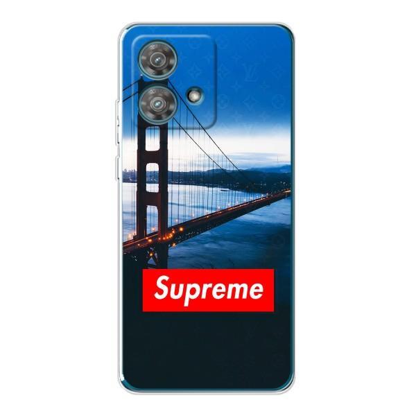 Чеохол для Motorola Edge 40 Neo з картинкою Supreme (AlphaPrint) – Стиль Supreme
