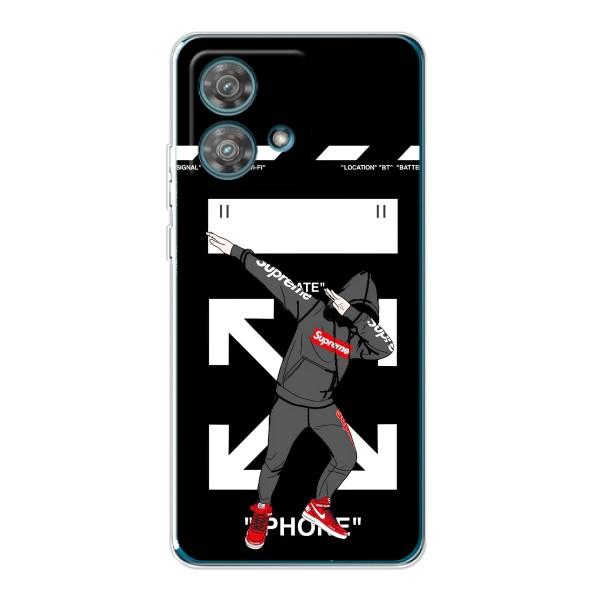 Чеохол для Motorola Edge 40 Neo з картинкою Supreme (AlphaPrint) – Супрім