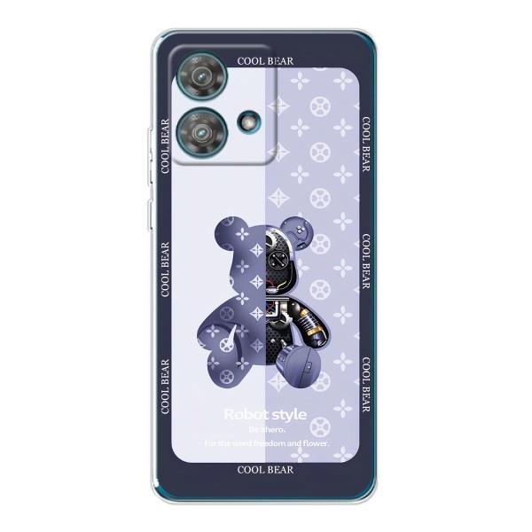Крутые Чехлы Луи Виттон для Motorola Edge 40 Neo (AlphaPrint) – Медвежонок LV