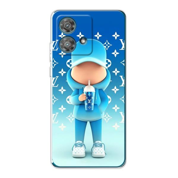 Крутые Чехлы Луи Виттон для Motorola Edge 40 Neo (AlphaPrint) – Парень LV