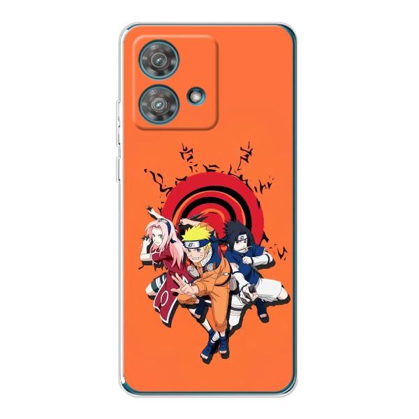 Naruto Anime Чохли для Моторола Едже 40 Нео (AlphaPrint) – команда Наруто