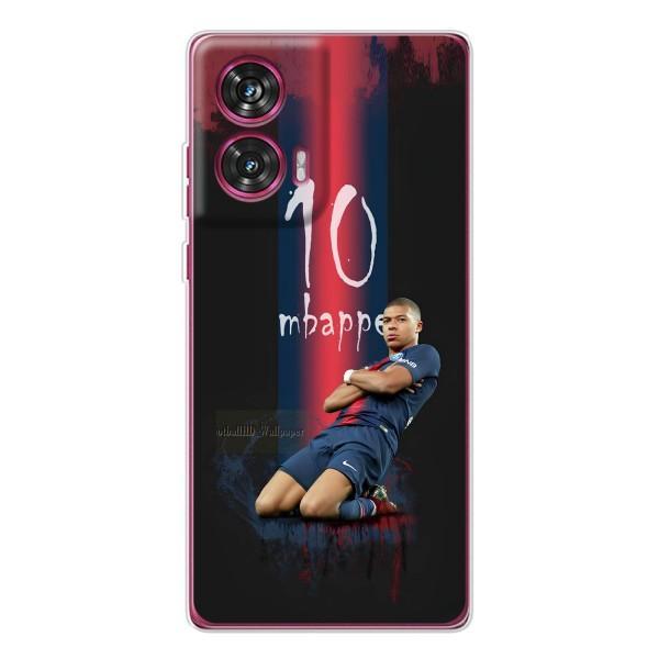 Чехол (TPU) с Футболистом на Motorola Edge 50 Fusion – MBAPPE 10