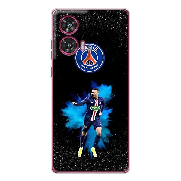 Чехол (TPU) с Футболистом на Motorola Edge 50 Fusion – Мбаппе ПСЖ