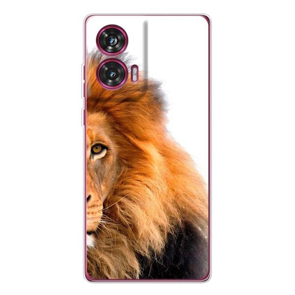 Чохли з картинкою животних Motorola Edge 50 Fusion – Лев грива