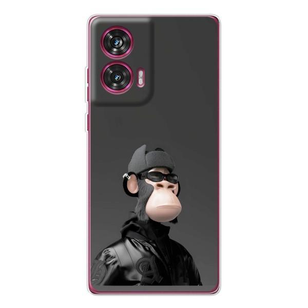Чехлы с Обезьянами NFT для Motorola Edge 50 Fusion (AlphaPrint) – стильная обезьяна NFT