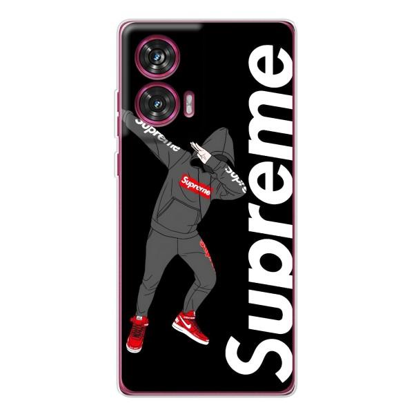 Чеохол для Motorola Edge 50 Fusion з картинкою Supreme (AlphaPrint)