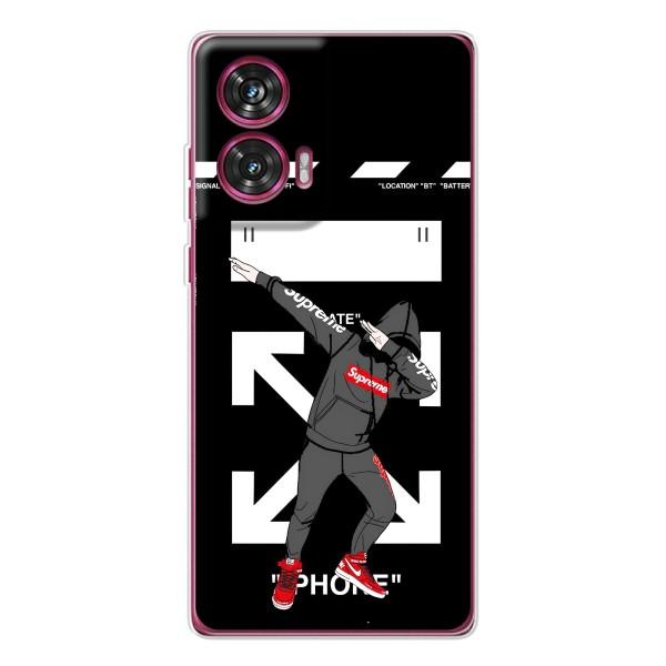 Чеохол для Motorola Edge 50 Fusion з картинкою Supreme (AlphaPrint)