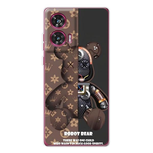 Крутые Чехлы Луи Виттон для Motorola Edge 50 Fusion (AlphaPrint) – Медведь Луи Витон