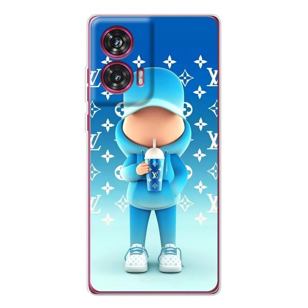 Крутые Чехлы Луи Виттон для Motorola Edge 50 Fusion (AlphaPrint) – Парень LV