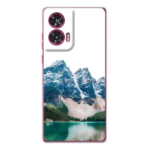 Силіконовий чохол з КАРТИНКАМИ літо для Motorola Edge 50 Fusion (AlphaPrint) – Гори