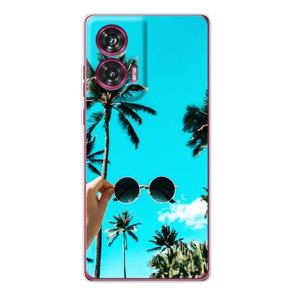 Силіконовий чохол з КАРТИНКАМИ літо для Motorola Edge 50 Fusion (AlphaPrint) – Погляд літо