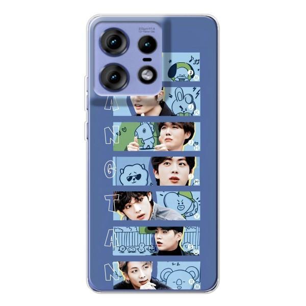 Чехлы BTS для Motorola Edge 50 Pro (AlphaPrint)
