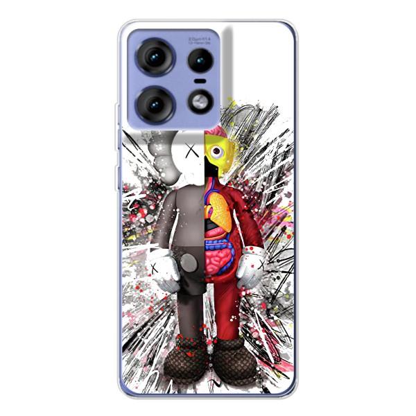 Чохли для Motorola Edge 50 Pro - Bearbrick Louis Vuitton (PREMIUMPrint) – Беарбрік