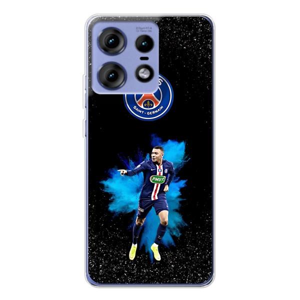 Чехол (TPU) с Футболистом на Motorola Edge 50 Pro – Мбаппе ПСЖ
