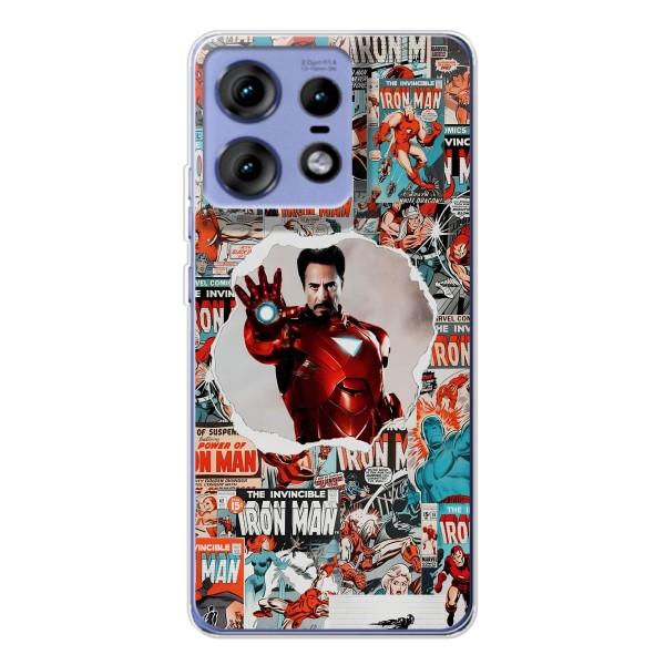 Чехлы с героями Марвел Motorola Edge 50 Pro (VPrint)