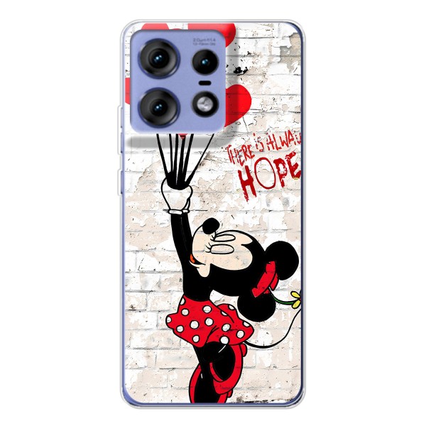 Чохол Disney Mouse Motorola Edge 50 Pro (PREMIUMPrint) – Heart Minni
