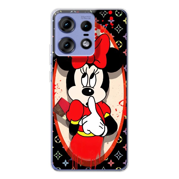 Чохол Disney Mouse Motorola Edge 50 Pro (PREMIUMPrint) – Мінні Маус ЛВ