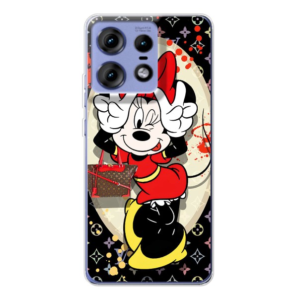 Чохол Disney Mouse Motorola Edge 50 Pro (PREMIUMPrint) – Мінні peace