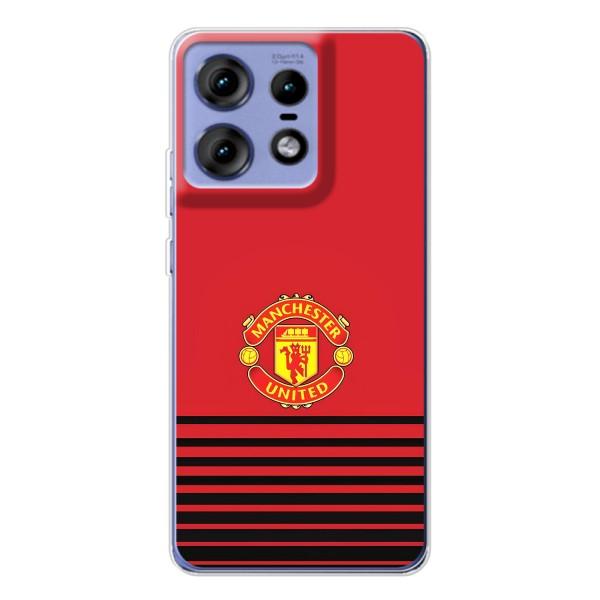 Чехол Манчестер Юнайтед для Мото Ейдж 50 Про (AlphaPrint) – manchester united