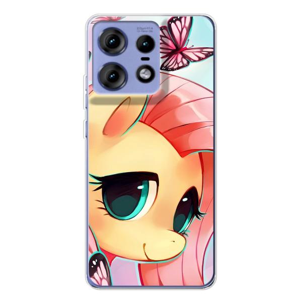 Чехол для Мото Ейдж 50 Про - (Единорожки - Новинки) (AlphaPrint) – Племя единорогов