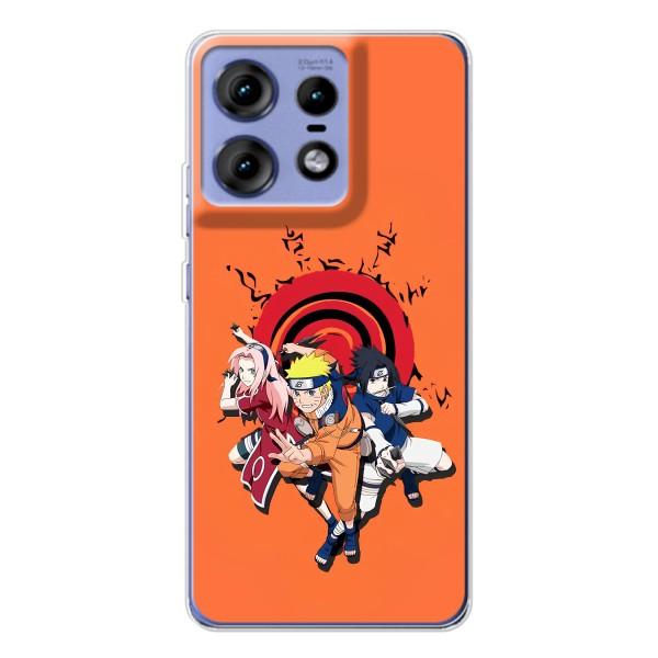 Naruto Anime Чехлы для Мото Ейдж 50 Про (AlphaPrint)