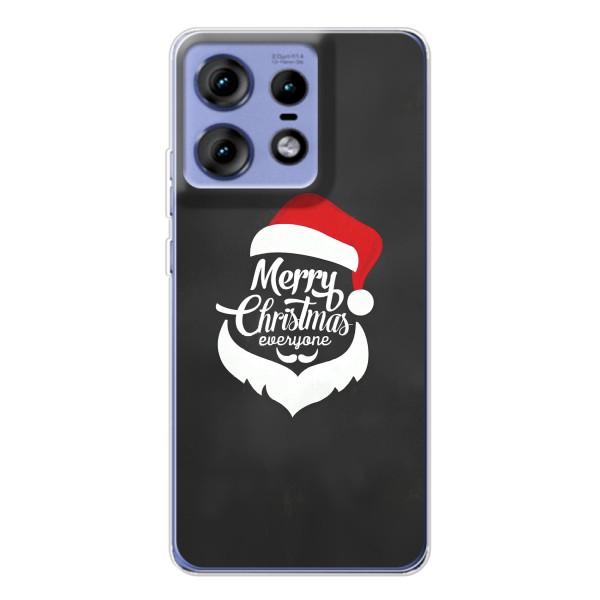 Рождественские Чехлы для Motorola Edge 50 Pro (VPrint) – Санта Крисмас