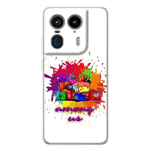 Чехол Амонг Ас для Motorola Edge 50 Ultra (AlphaPrint)