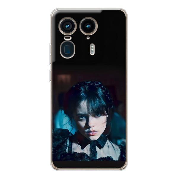 Чохли Венсдей на Motorola Edge 50 Ultra Уенсдей (AlphaPrint) – погляд Венздей