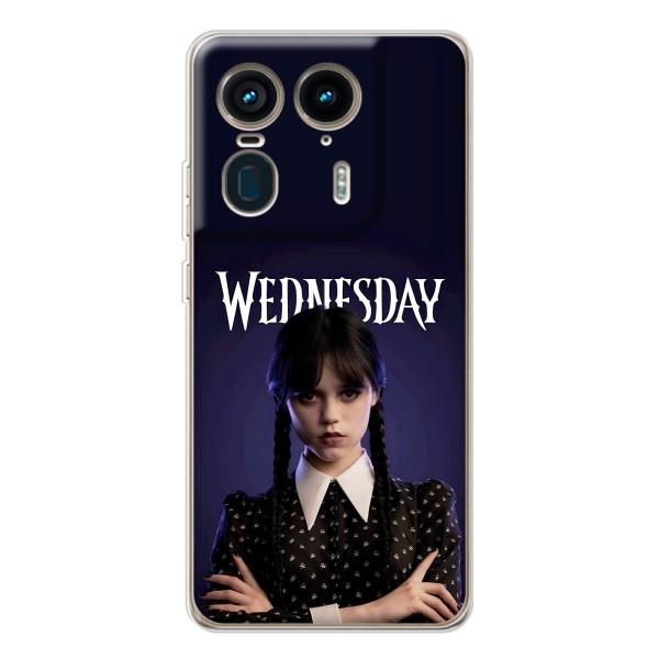 Чохли Венсдей на Motorola Edge 50 Ultra Уенсдей (AlphaPrint) – Wednesday