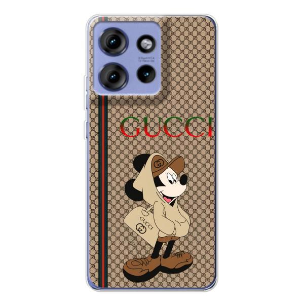 Чехлы ГУЧЧИ для Эдж 50 (AlphaPrint) – Mickey GUCCI