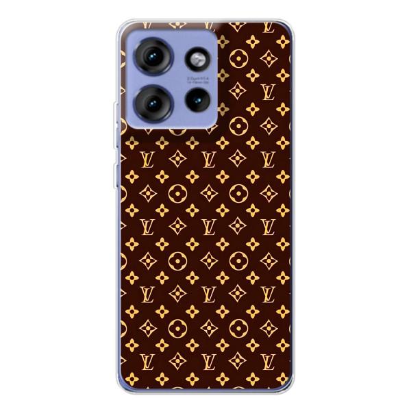Чехлы Луи Витон для Motorola Edge 50 (AlphaPrint - LOUIS VUITTON) – лого LOUIS VUITTON